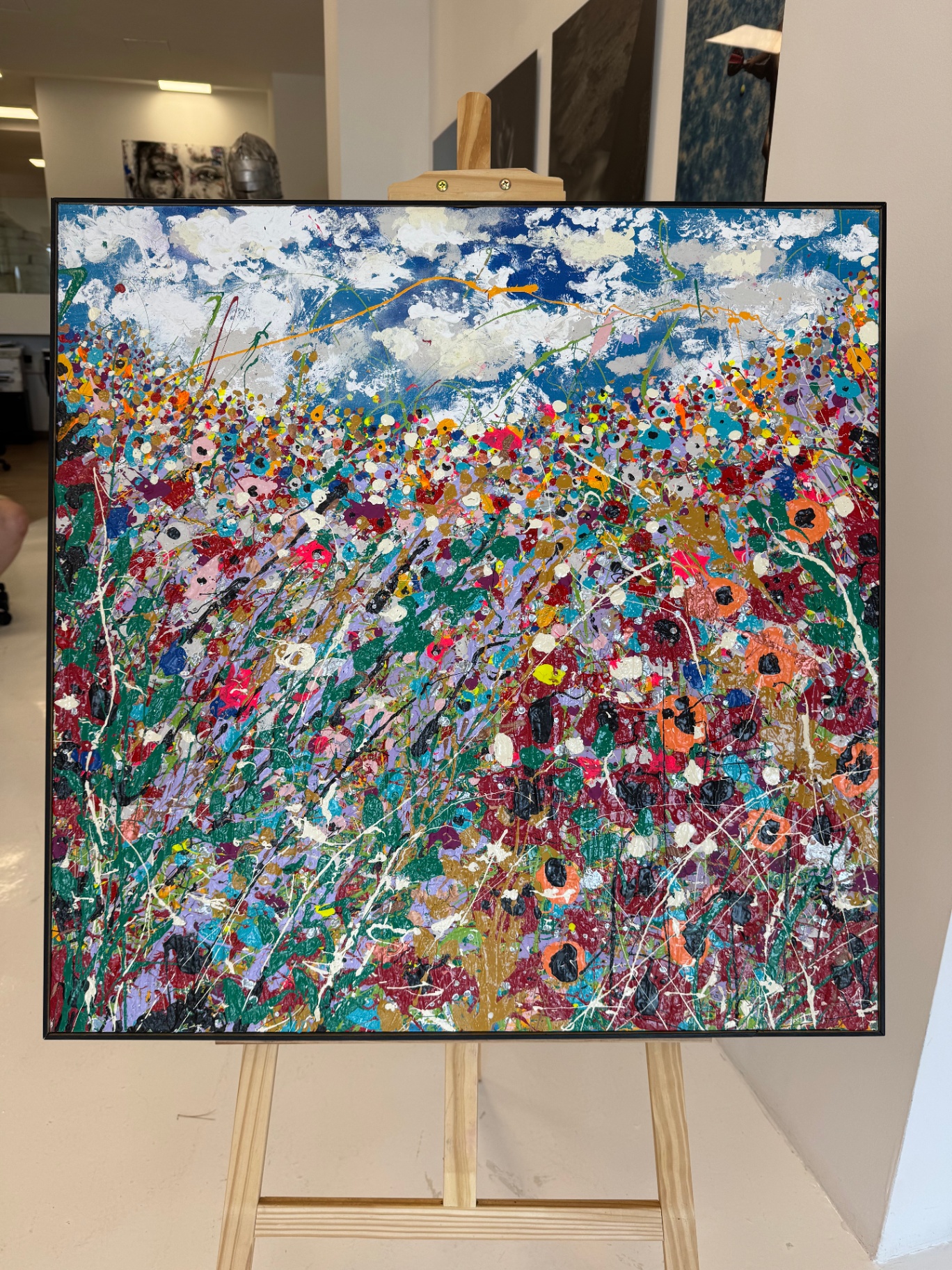 Wildflowers by LORENZO BRAMATI — on view at LOTUS Ibiza.